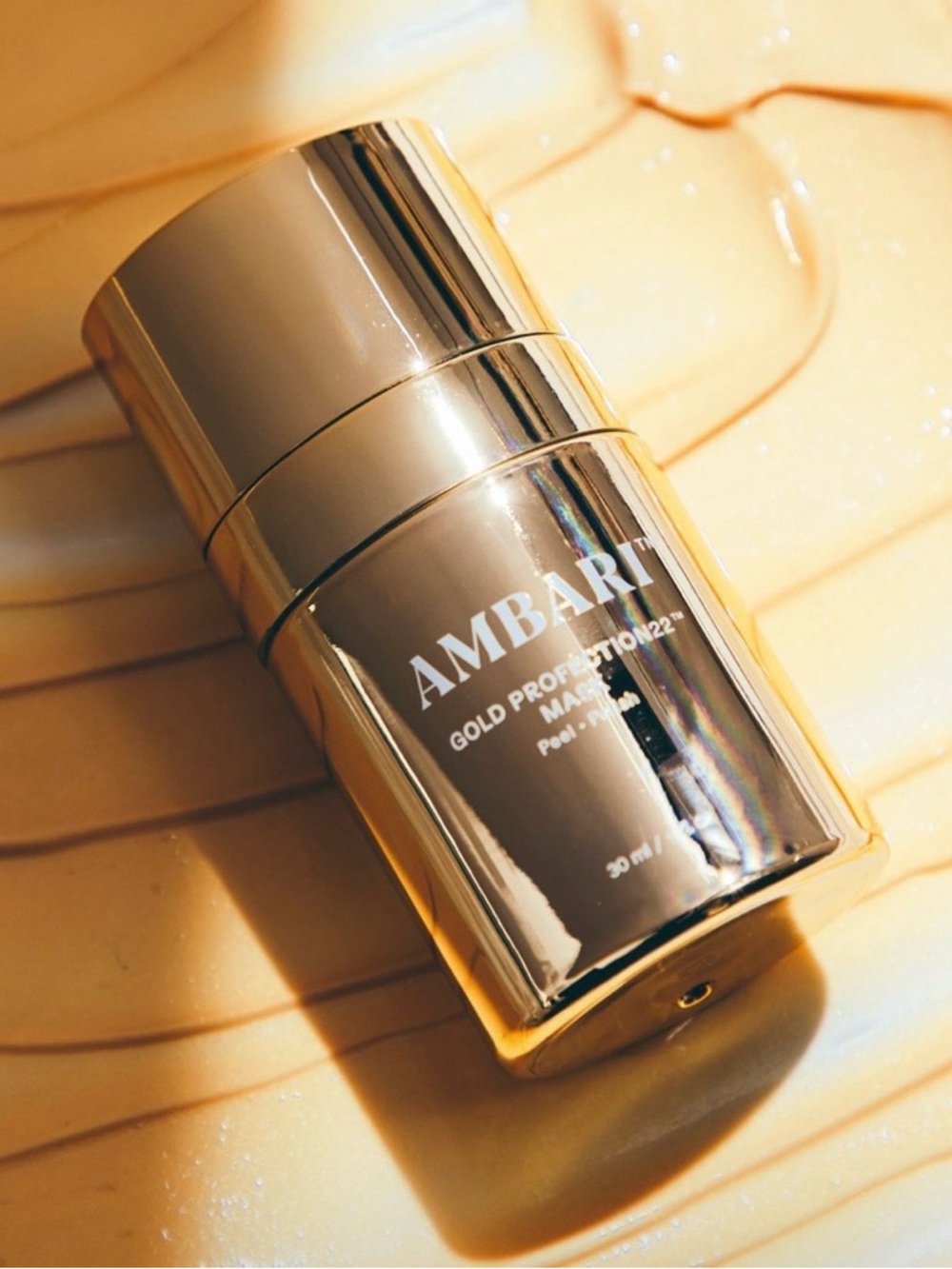 FULL SET Ambari Gold Profection22 Mask AM PM Active12 Serum Hydrating Cream NEW - Picture 5 of 11